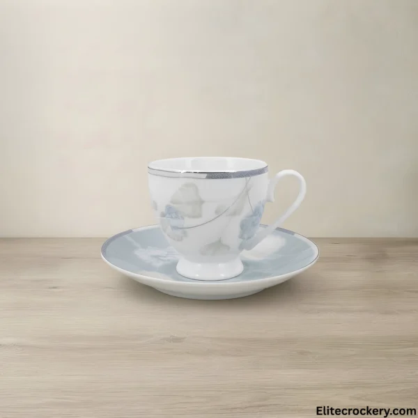 Elegant Bone China Tea Cup Saucer Elegant bone dinner 61 piece set porcelain tea cup and saucer