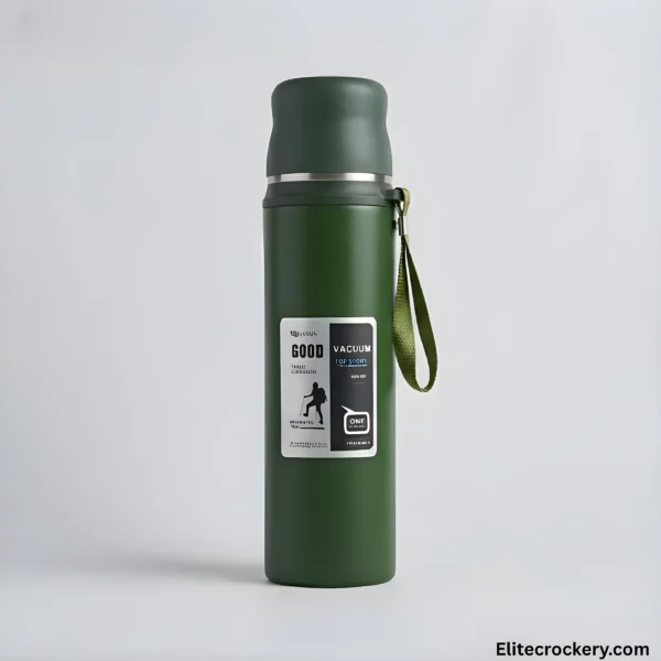 Green 800ml vacuum flask