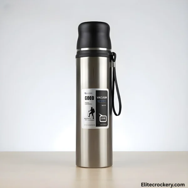 Silver 800ml vacuum flask