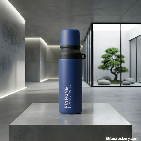 Blue Pinghong Thermos 750ml Pinghong Thermos Bottle 750ml in blue color