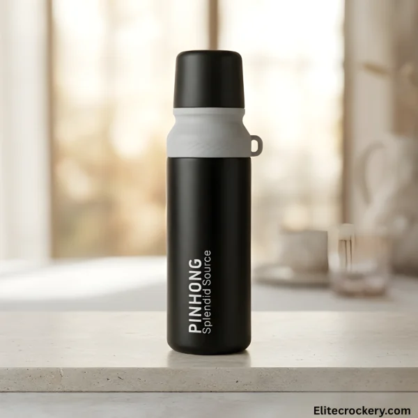 Black Pinghong Thermos 750ml Pinghong Thermos Bottle 750ml in black color