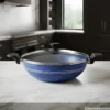 SK Non Stick 16 Piece Set SK Non Stick 16 Piece Set blue color