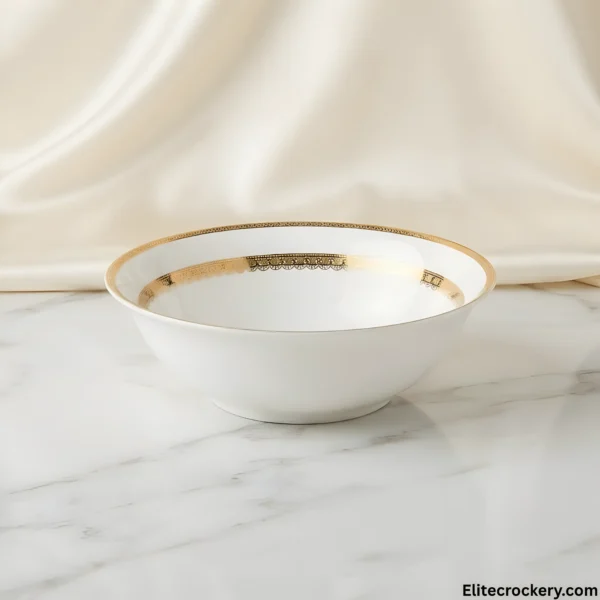 Parsachi Deep Serving Bowl Parsachi Dinner Set Deep Porcelain Serving Bowl