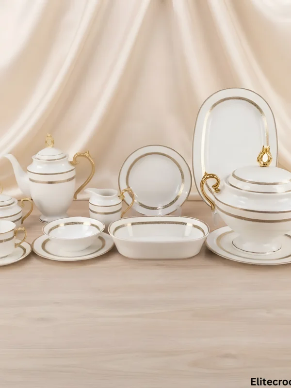 Parsachi Dinner Set 65 Piece Complete 8 Person Set