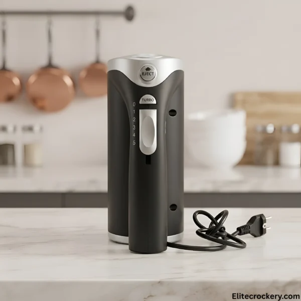 Close up of Anex hand mixer speeds