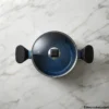 SK Super Non Stick Pot Glass Lid er Non Stick Pot Top View with Glass Cover