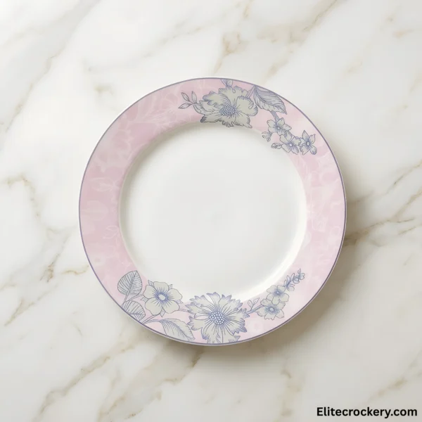 Untitled design (45)-Picsart-AiImageEnhancer 61 Piece Dinner Set (8 Person Serving) | Luxury Floral Pink