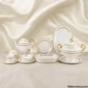 Parsachi 8 Person Dinner Set Parsachi 65 Piece Luxury Dinner Set Front View