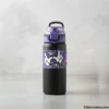 Black character sipper bottle with unique design