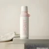 1000ml Sport Water Bottle - Pink and White Pink and white 1000ml sport water bottle with minimalist design.