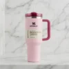 Pink Stanley Quencher H2.0 tumbler
