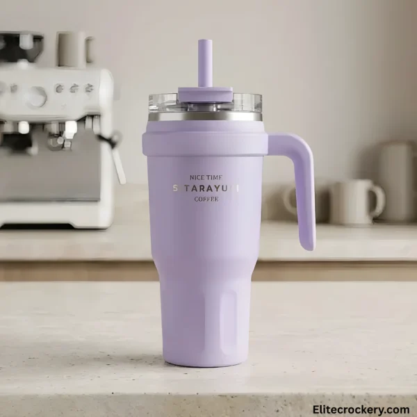 Purple Sitarayuri Tumbler Purple Sitarayuri insulated coffee tumbler