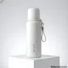 Uylee 800ml White Bottle Crisp white 800ml Uylee water bottle