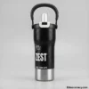 Zest black insulated tumbler front view