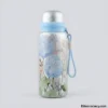 800ml floral water bottle blue