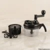 Manual Hand Chopper Parts Manual Hand Chopper with detachable basket and blades layout