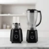 Anex blender and grinder in black color placed on a kitchen counter