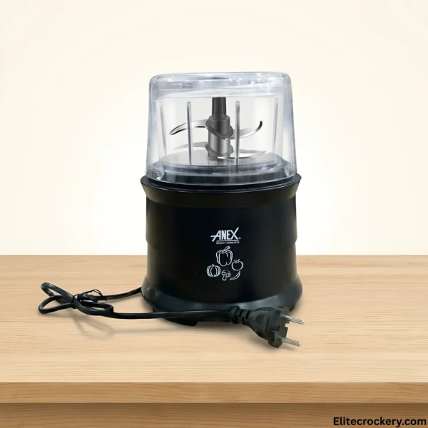 Anex Chopper with multi-tier stainless steel blades
