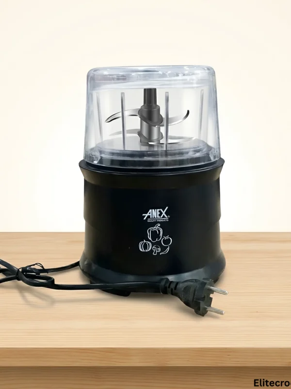 Anex Chopper with multi-tier stainless steel blades