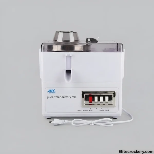 Anex Juicer Blender Unit Standalone Standalone white base of Anex juicer blender dry mill machine