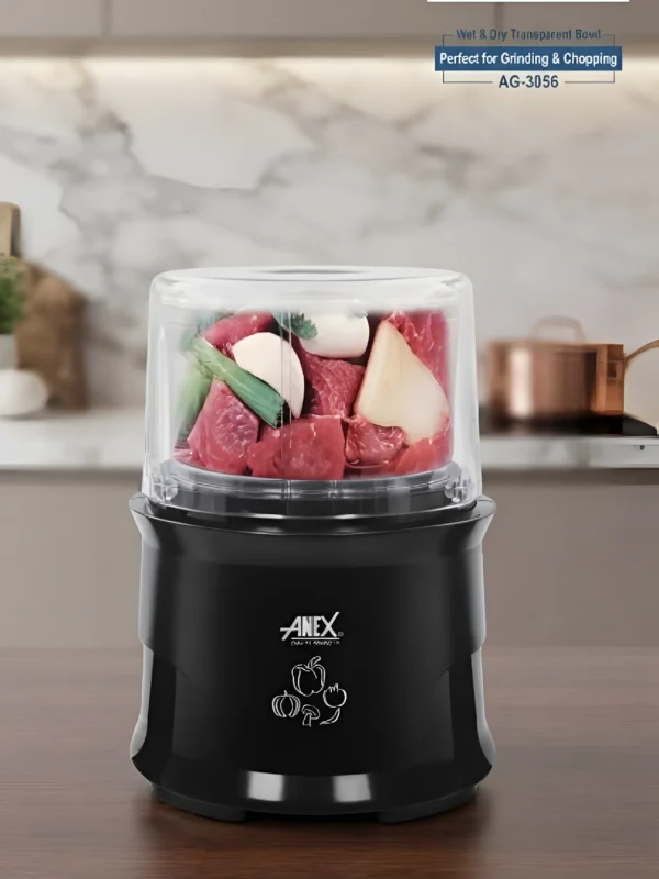 Anex Chopper AG-3056 Anex Chopper AG-3056 with wet and dry transparent bowl