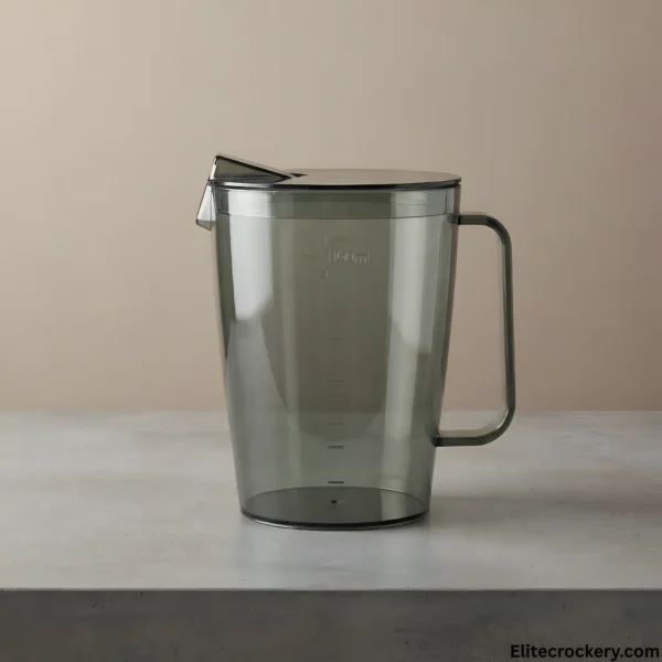 Transparent pulp jug attachment for Deluxe Juicer Blender Machine
