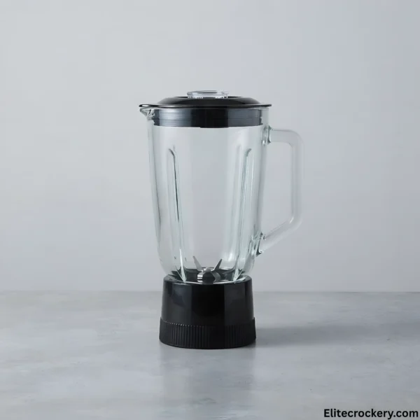 Clear glass blender jug attachment for Deluxe Juicer Blender Set