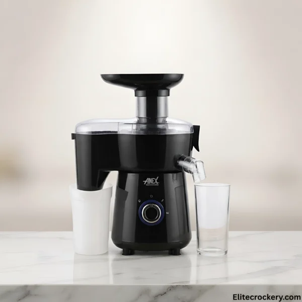 Anex Juicer Blender assembled for fresh juice extraction