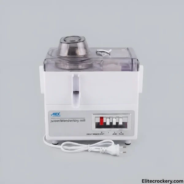 Anex Juicer Blender Front View Anex juicer blender dry mill price in Pakistan front view with power cord