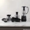 Complete set of Anex Juicer Blender attachments and accessories