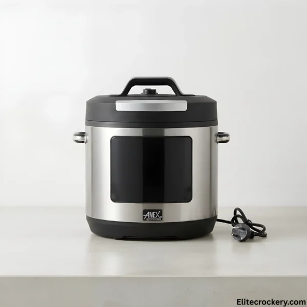 Elite Crockery Anex Cooker Anex Digital Pressure Cooker display by Elite Crockery